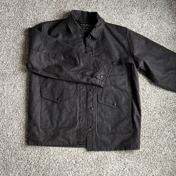 Filson Jackets & Coats Filson Jacket Lined Tin Cloth Cruiser Size